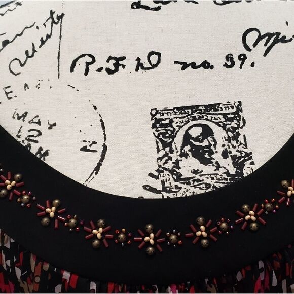 Short Balloon Style Sleeve Yoke Style Dress - Picture 3 of 4